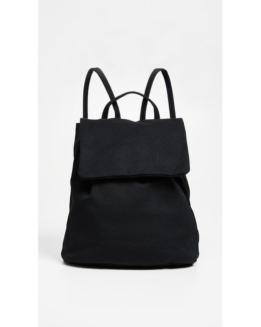 Baggu Black Canvas Mini Backpack