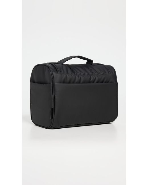 CALPAK Black Luka Hanging Toiletry Kit