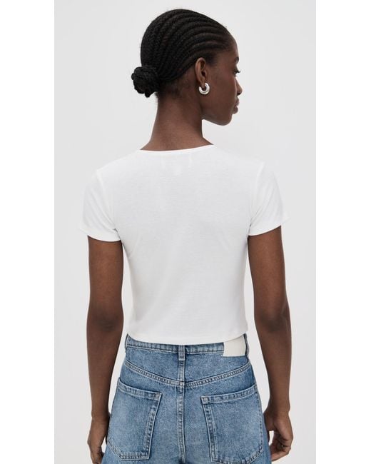 Le Bos White Eloise Tee