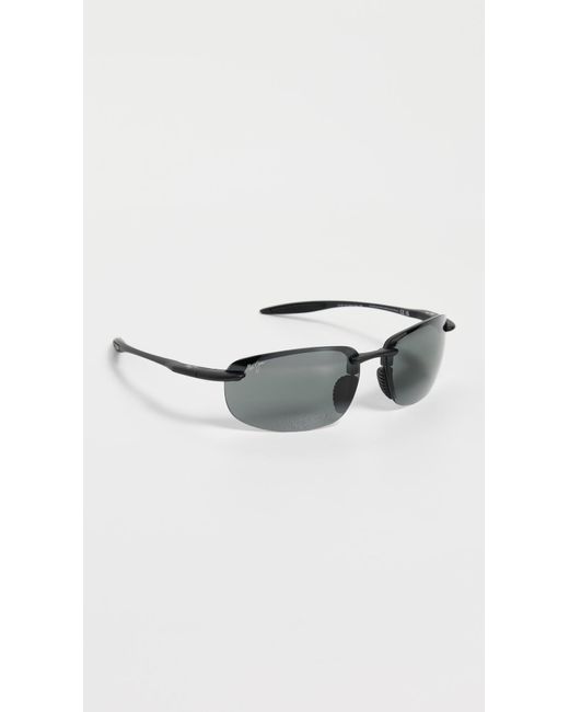 Maui Jim Black Ho'Okipa Ultra Sunglasses for men