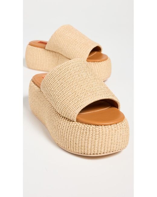 Simon Miller Natural F285 Raffia Cloudy Platforms