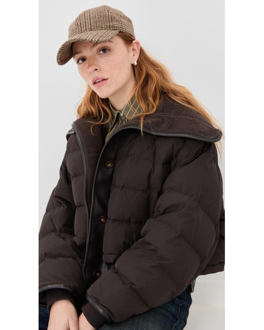 Rag & Bone White Harlow Baseball Cap