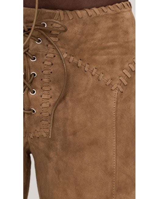 Miaou Natural Element Suede Pants