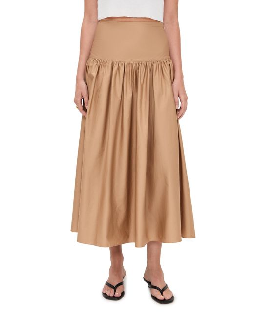 Solid & Striped Natural The Magnolia Skirt