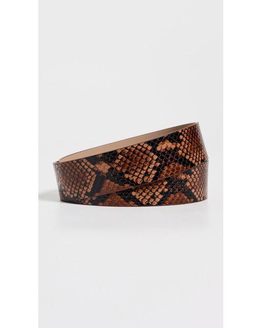 B-Low The Belt Brown Kyra Python Belt