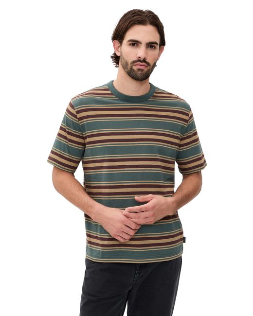 Paul Smith Green Striped Tee for men