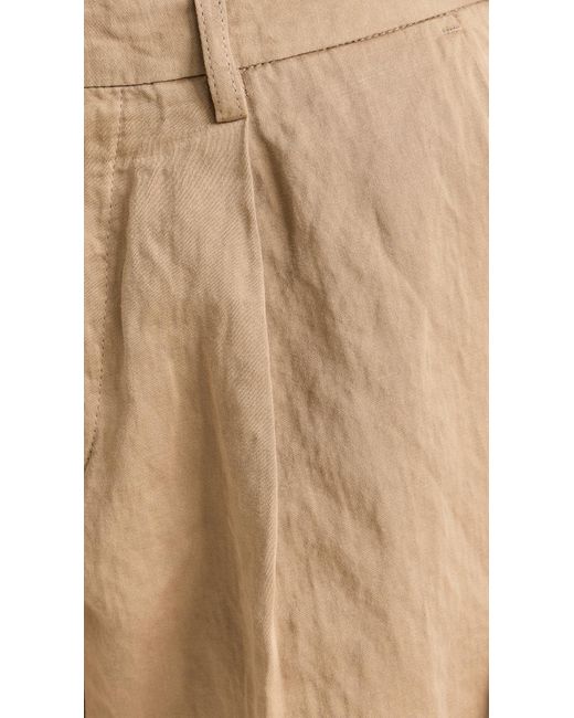 R13 Natural Wide Leg Trousers