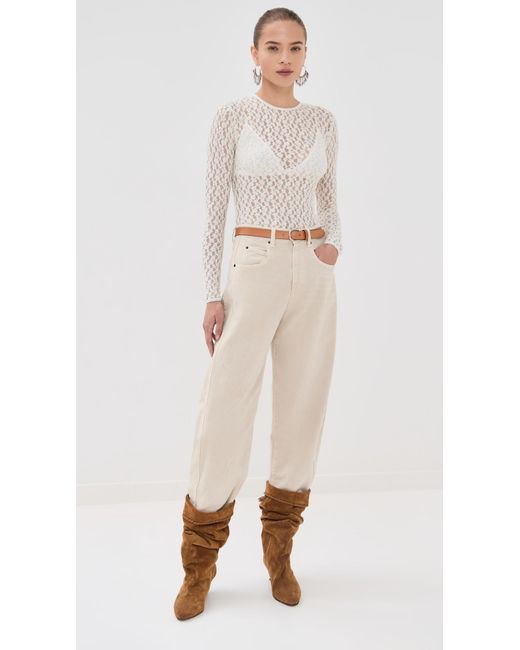 Isabel Marant Natural Gaelle Top