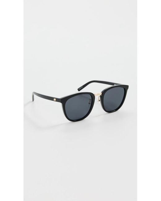 Le Specs Blue Eclipse Sunglasses