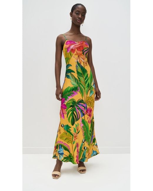 farm rio rainbow chita maxi dress FARM Rio | Dresses | Farm Rio Rainbow Chita Off The Shoulder Maxi Dress Size M Nwt