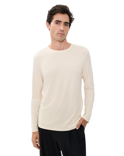 Theory White Essential Tee for men