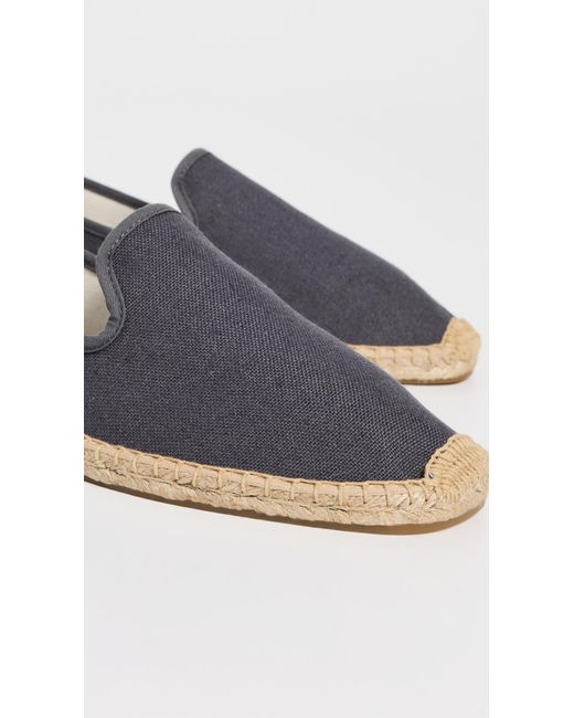 Soludos Blue The Smoking Slipper Espadrilles for men