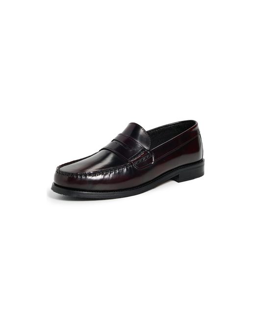 Les Deux Black Willard Leather Loafers for men