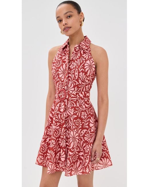 Veronica Beard Red Beau Dress