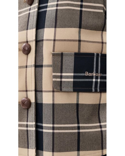 Barbour Multicolor Delilah Checked Showerproof Jacket