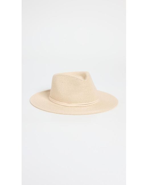 Rag & Bone White Lana Straw Hat
