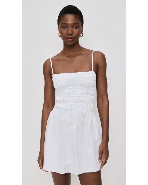 Solid & Striped White The Mini Delta Dress