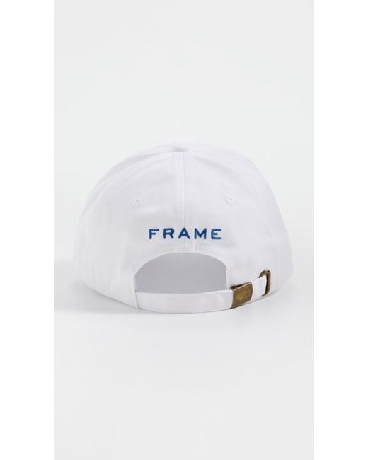 FRAME Blue Carlyle Cap