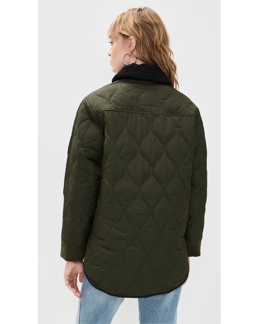 Alex Mill Black Anne Quilted Jacket