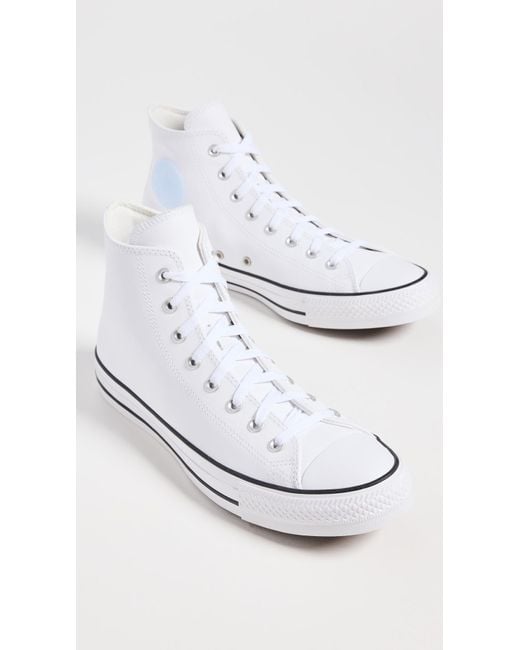Converse White Chuck Taylor All Star Twill Sneakers for men