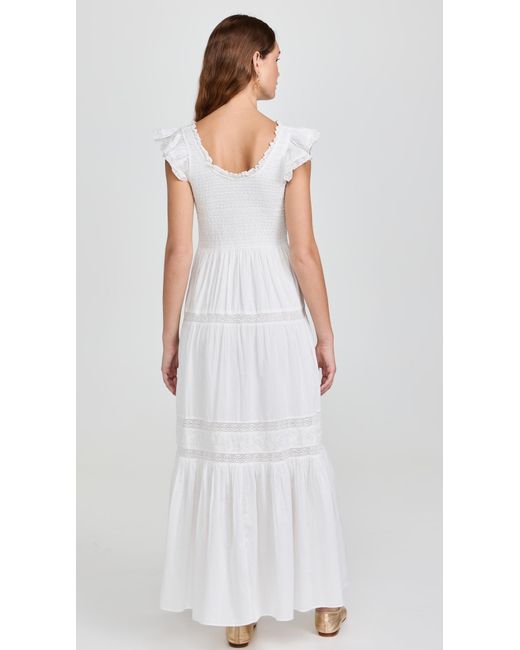 LoveShackFancy White Chessie Dress