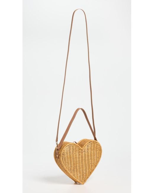 Serpui White Pulsating Heart Bag