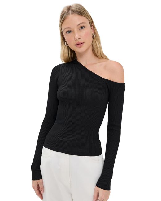 Staud Black Lois Top