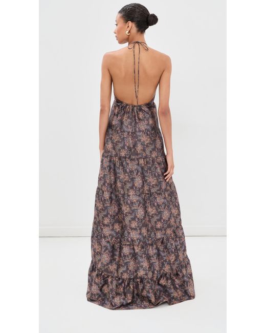 Azeeza Brown Kitty Gown