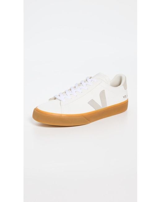 Veja White Campo Sneakers for men