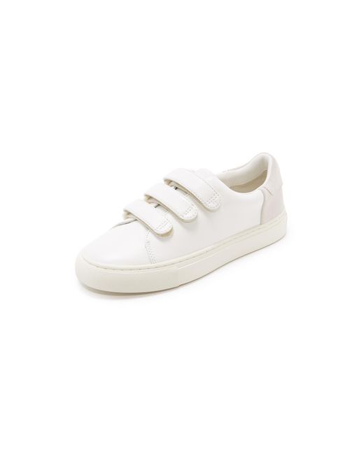 Tory Burch Tory Sport Colorblock Velcro Sneakers in White Lyst
