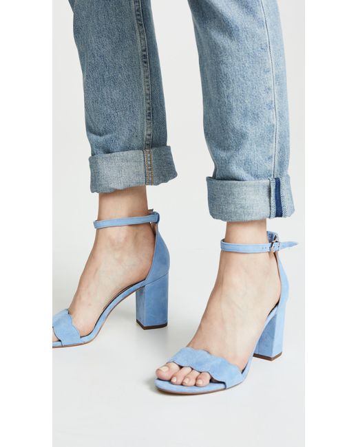sam edelman light blue heels