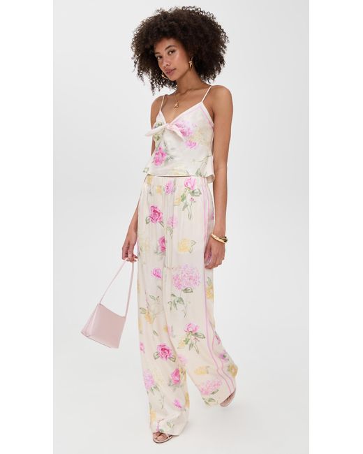 LoveShackFancy Multicolor Helia Pants
