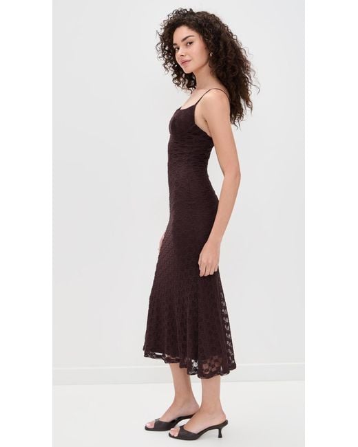 Bardot Multicolor Adoni Mesh Midi Dress