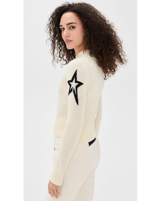 Perfect Moment Natural Cable Under Layer Sweater