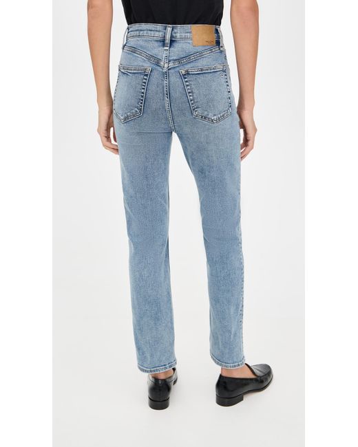 Rag & Bone Blue Flexi Wren Ankle Slim Jeans