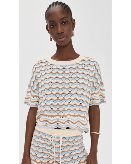 LSPACE Black Sun Chaser Top