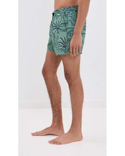 Paul Smith Blue Palms Swim Shorts 4 for men