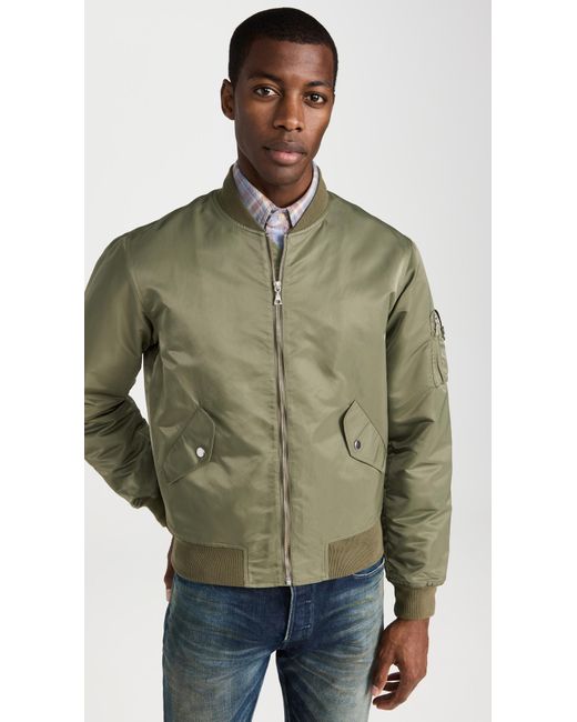 John Elliott Green Bogota Bomber Ii Jacket for men