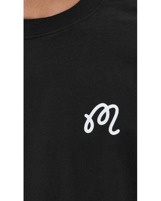 Malbon Golf Black Gorse Tee for men