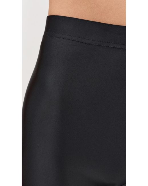 Stems Black Slick Gloss Tights