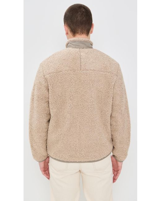 Polo Ralph Lauren Natural Hi-Pile Full Zip Jacket for men