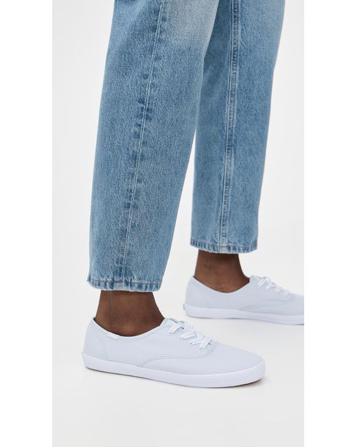 Keds White Champion Canvas Sneakers
