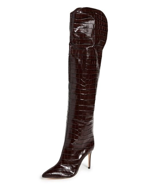 SCHUTZ SHOES Brown Maryana Over The Knee Boots 7