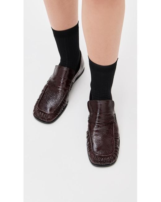 Jil Sander Black Loafers