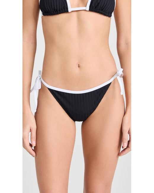 Solid & Striped Blue The Iris Bikini Bottoms