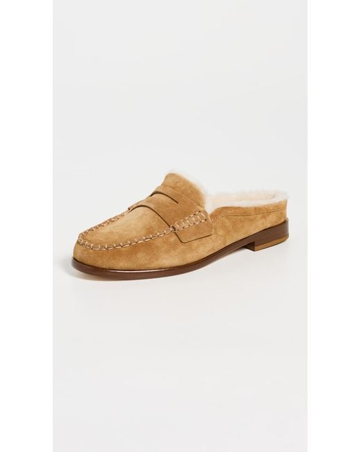 Rag & Bone White Carter Mules