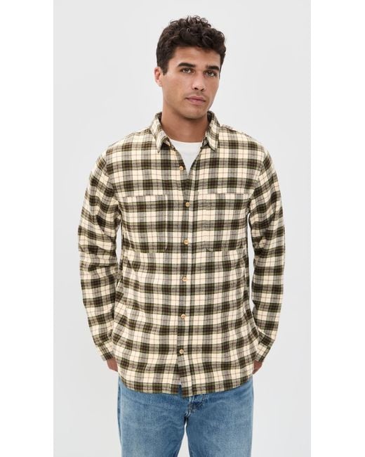 McTavish Multicolor House Check Flannel Shirt for men
