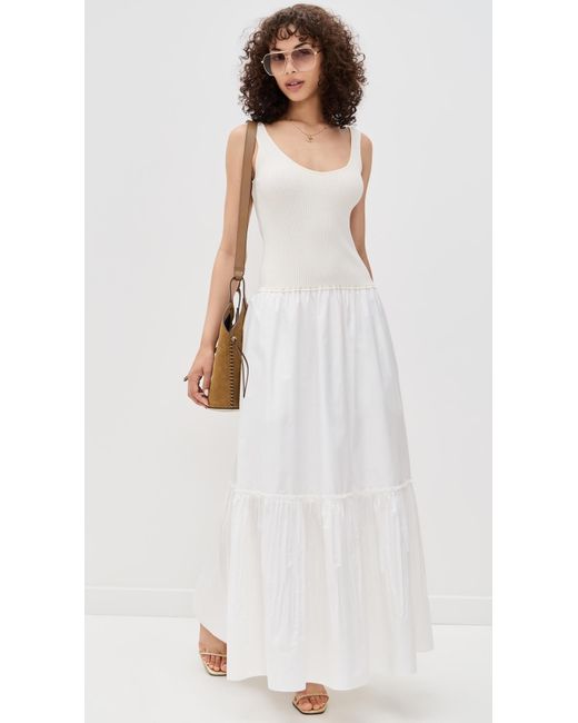 Ramy Brook White Dawson Dress