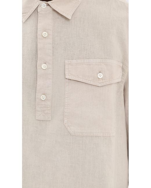 Alex Mill Natural Carter Popover for men