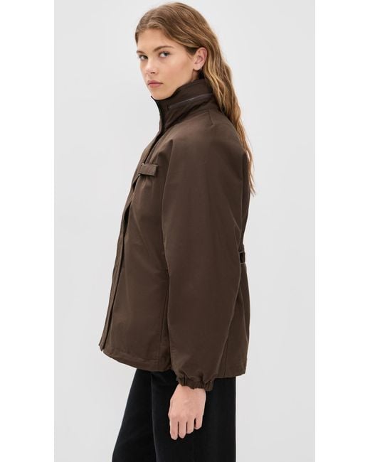 Line & Dot Brown The Forest Anorak Jacket